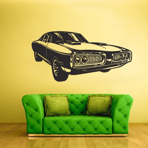 Hot Rod Wall Decals muscle car rz2289