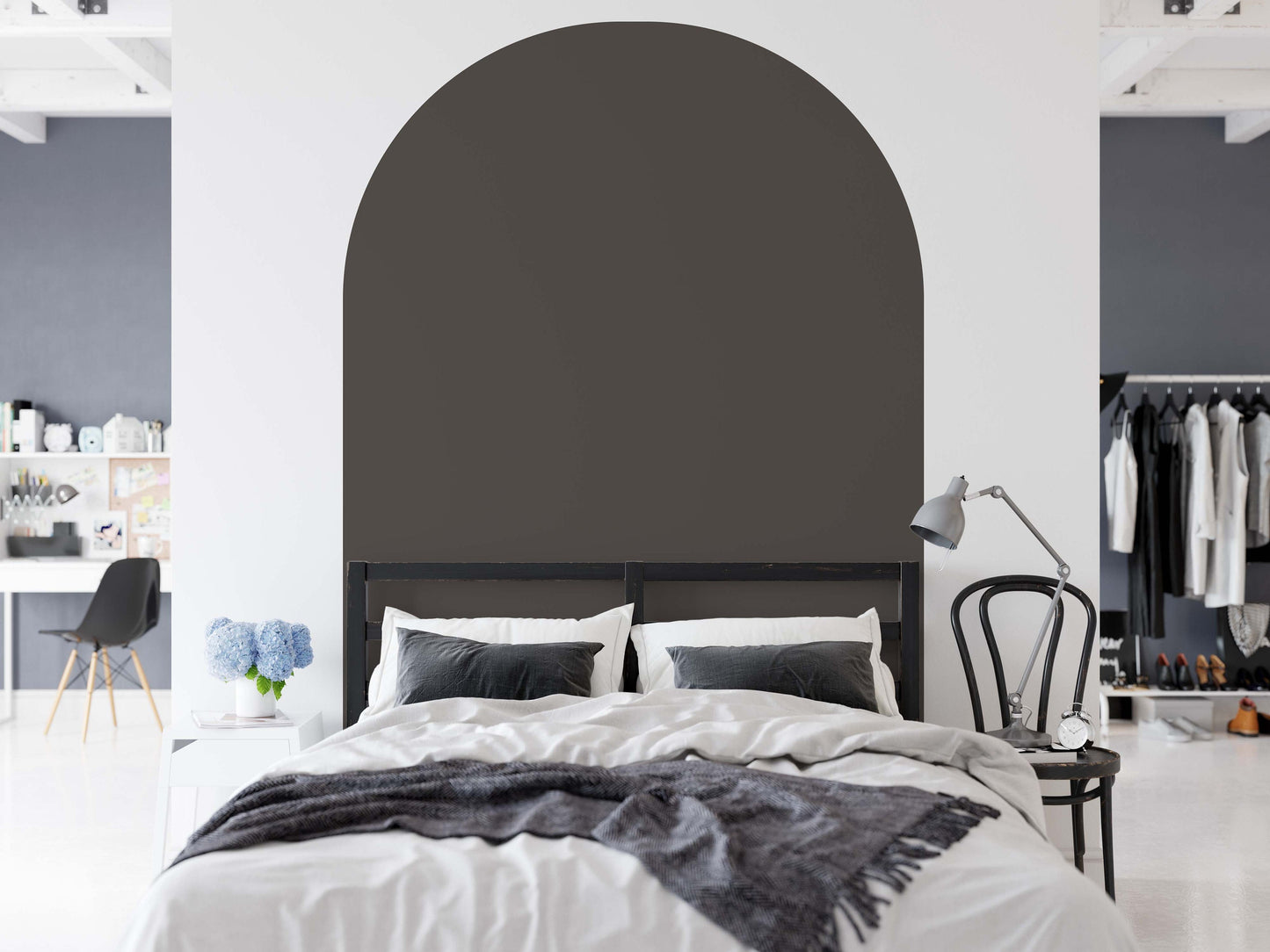 Arch Wall Decal Colour Block Sticker Large, LF109