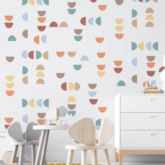 Arch Wall Decals Boho Color Stickers, LF154