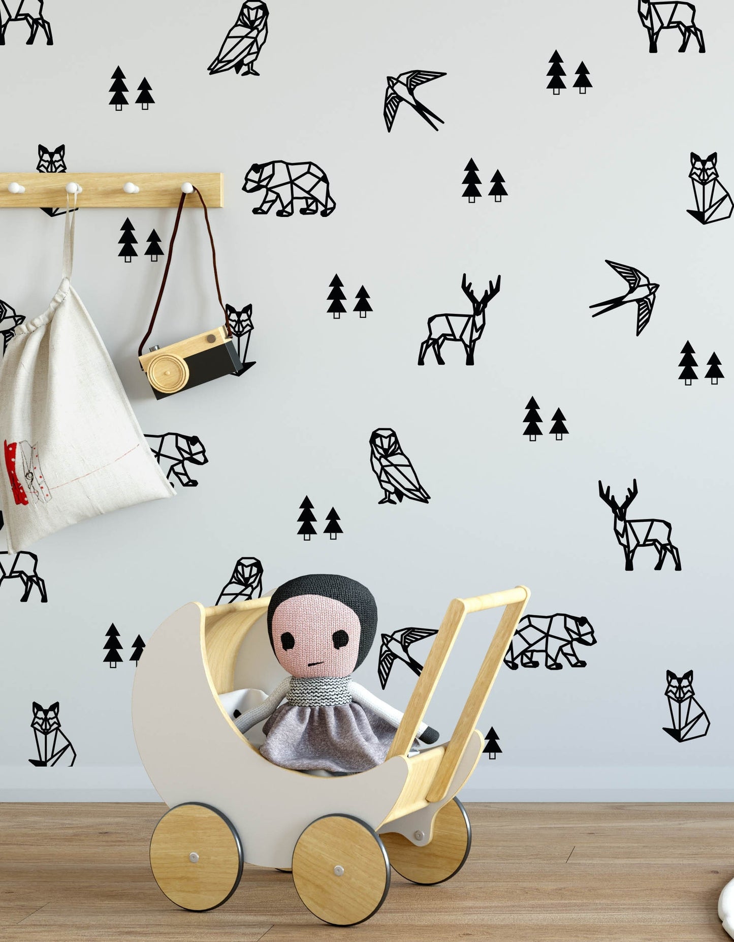 Wall stickers forest animals, KL 0020
