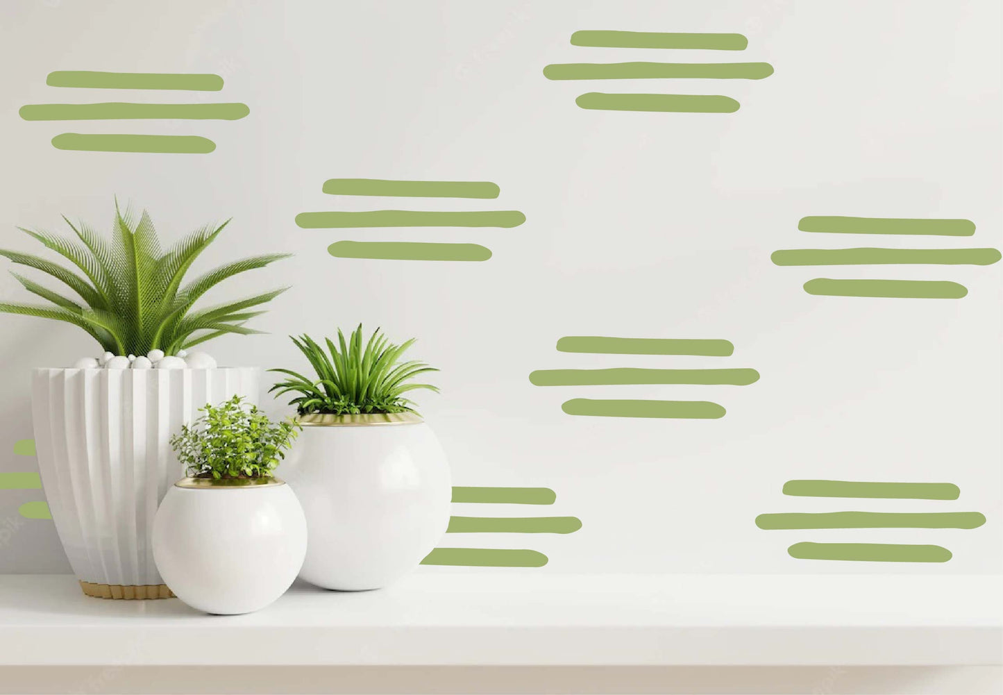 Line Wall Stickers Strip Decals Modern Boho Nursery Decor Scandi, KL0003
