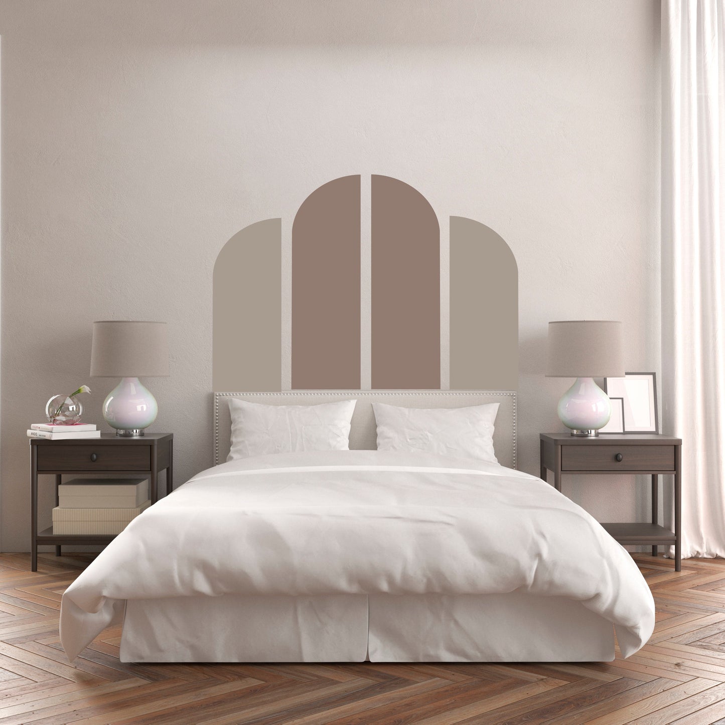Arch Wall Decal Colour Block Stickers   KL0004