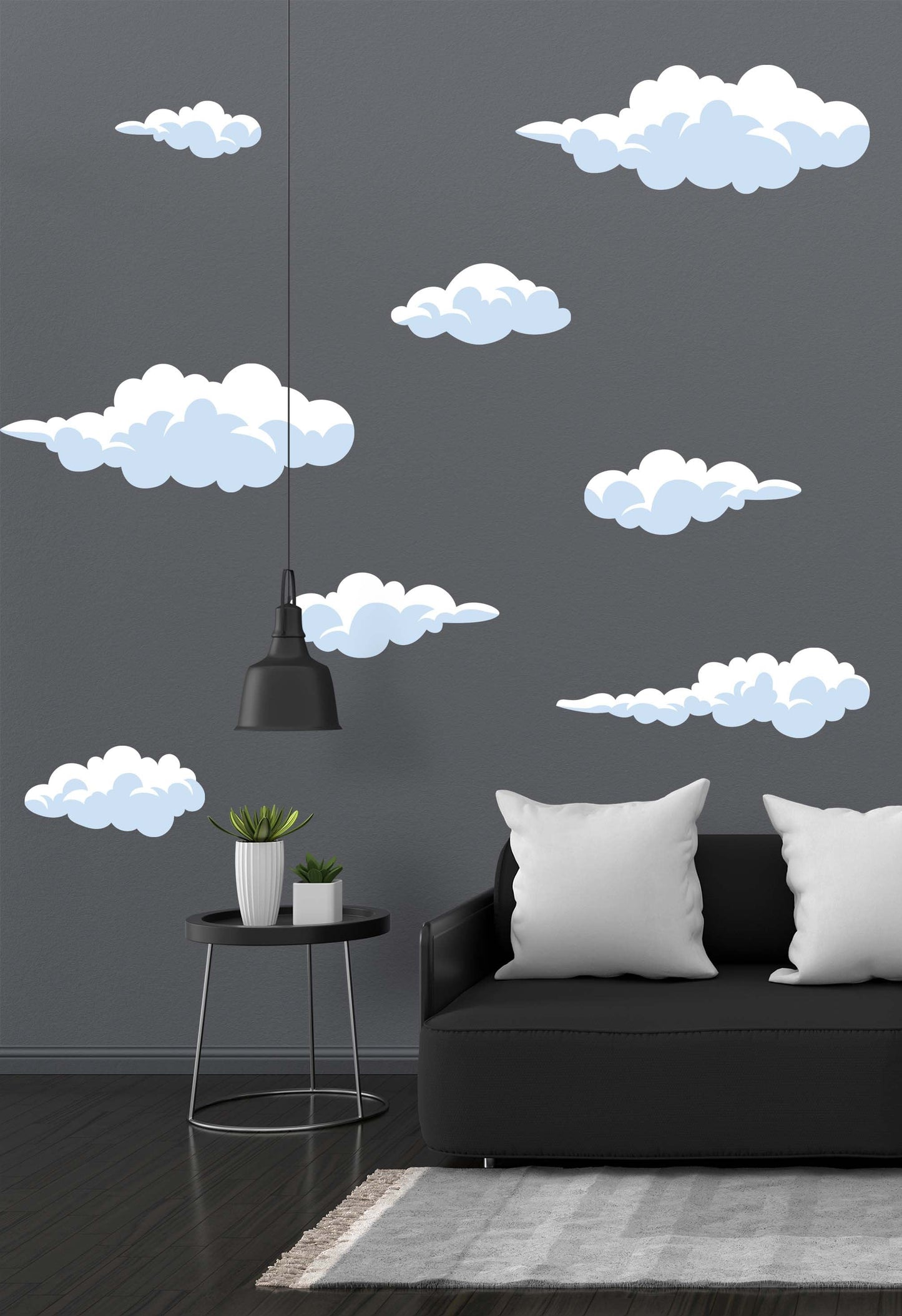 Clouds Wall Decals Sky Stickers, LKL0072