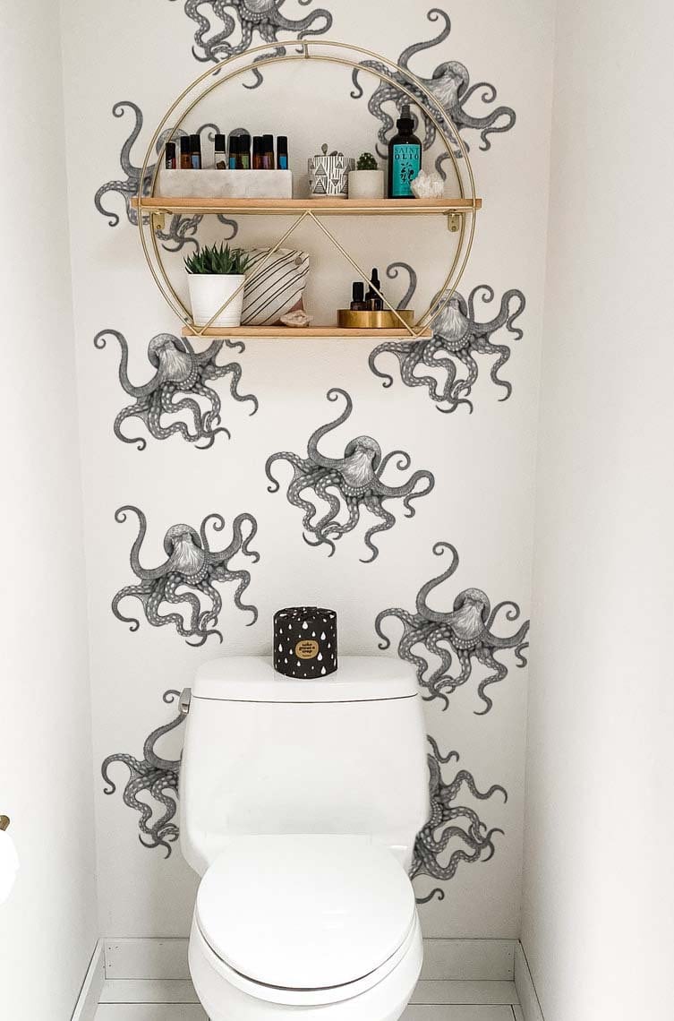 Octopus Wall Decals, LF316