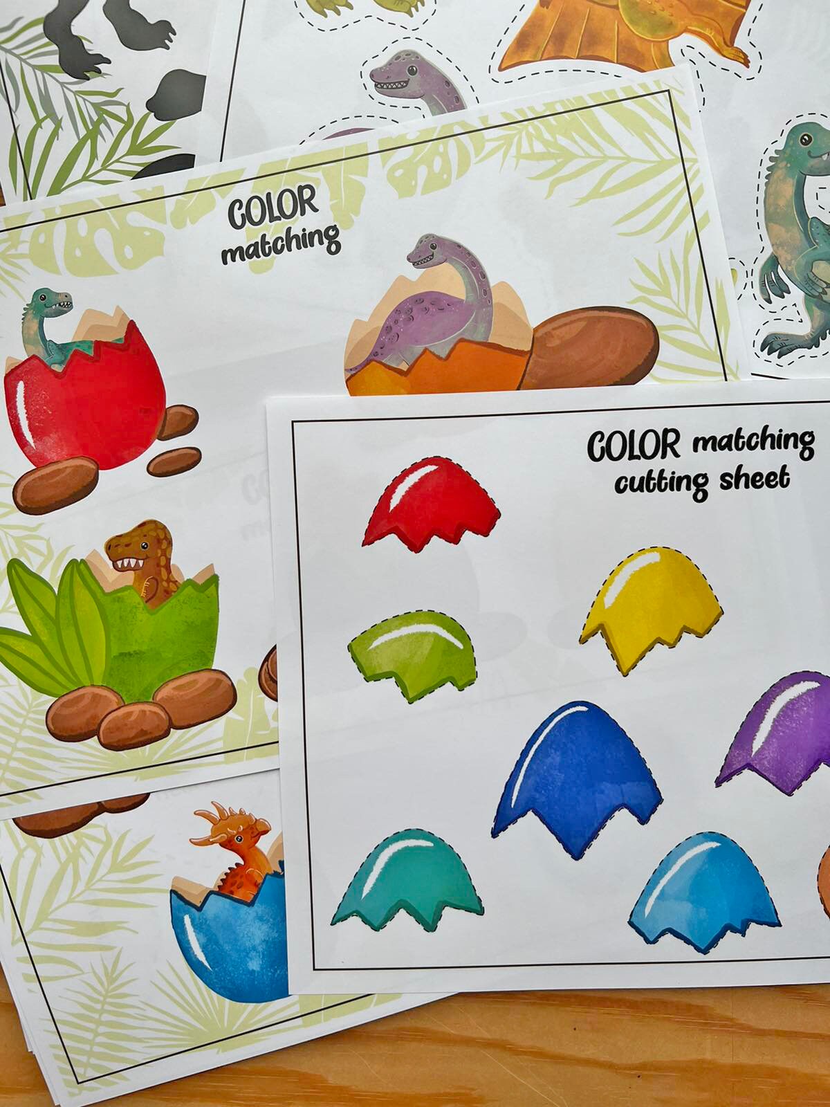 Dinosaur Busy Book Personalized Toddler Printable Preschool Activities Homeschool Montessori Kids Learning, BB1