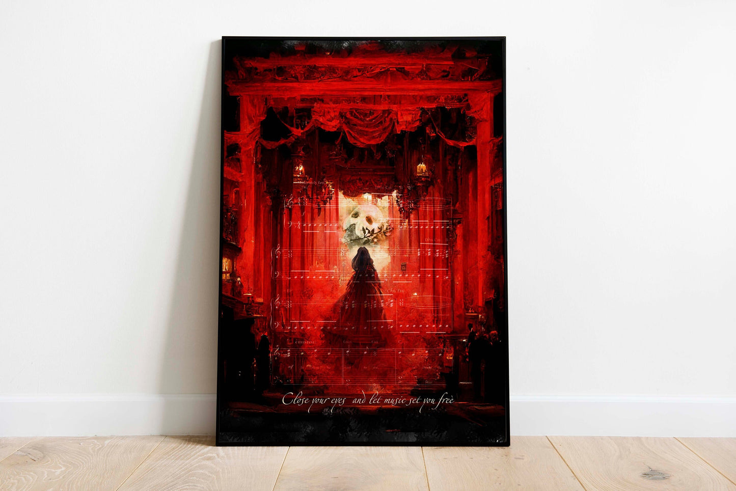 Phantom of the Opera Poster Gift Musical Print, LF419